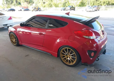 2016 Hyundai Veloster Turbo from USA, damaged, VIN KMHTC6AE0GU289915